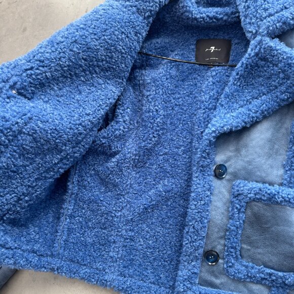 7 for All Mankind Stella Jacket - L - Picture 3 of 10